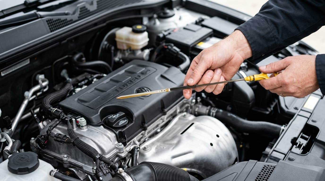 Engine oil 5W-30 synthetic blend